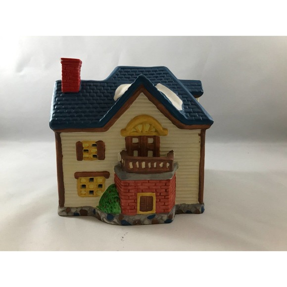 Santa's Best Christmas Village Piece "Rock Foundation House" - Picture 3 of 5